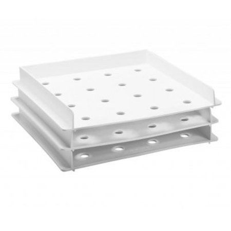 BEL-ART Petri Dish Incubator Tray, 5 Dish, 3/pk, 3PK 248846